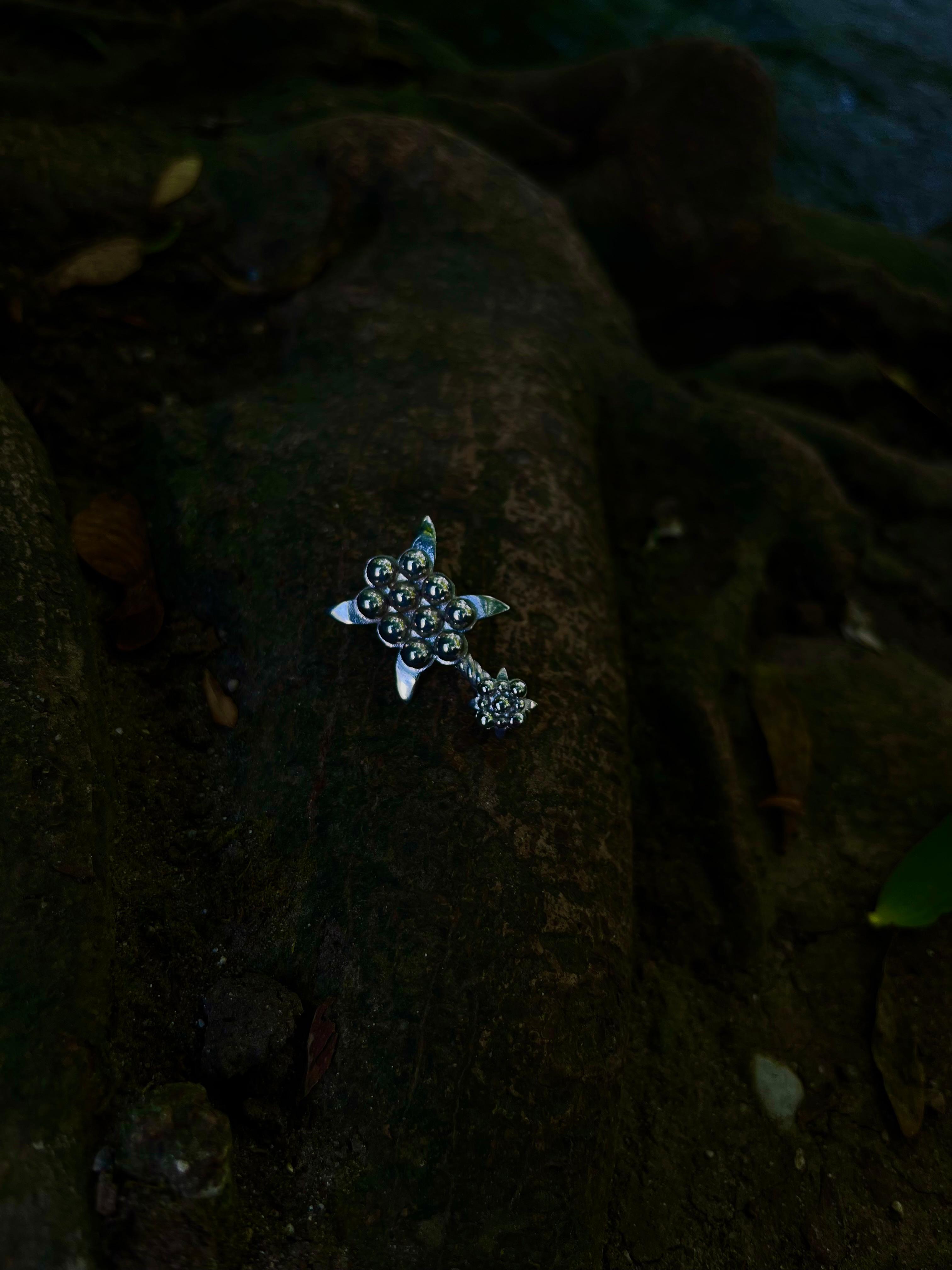 IVY BOLD SILVER EARRINGS