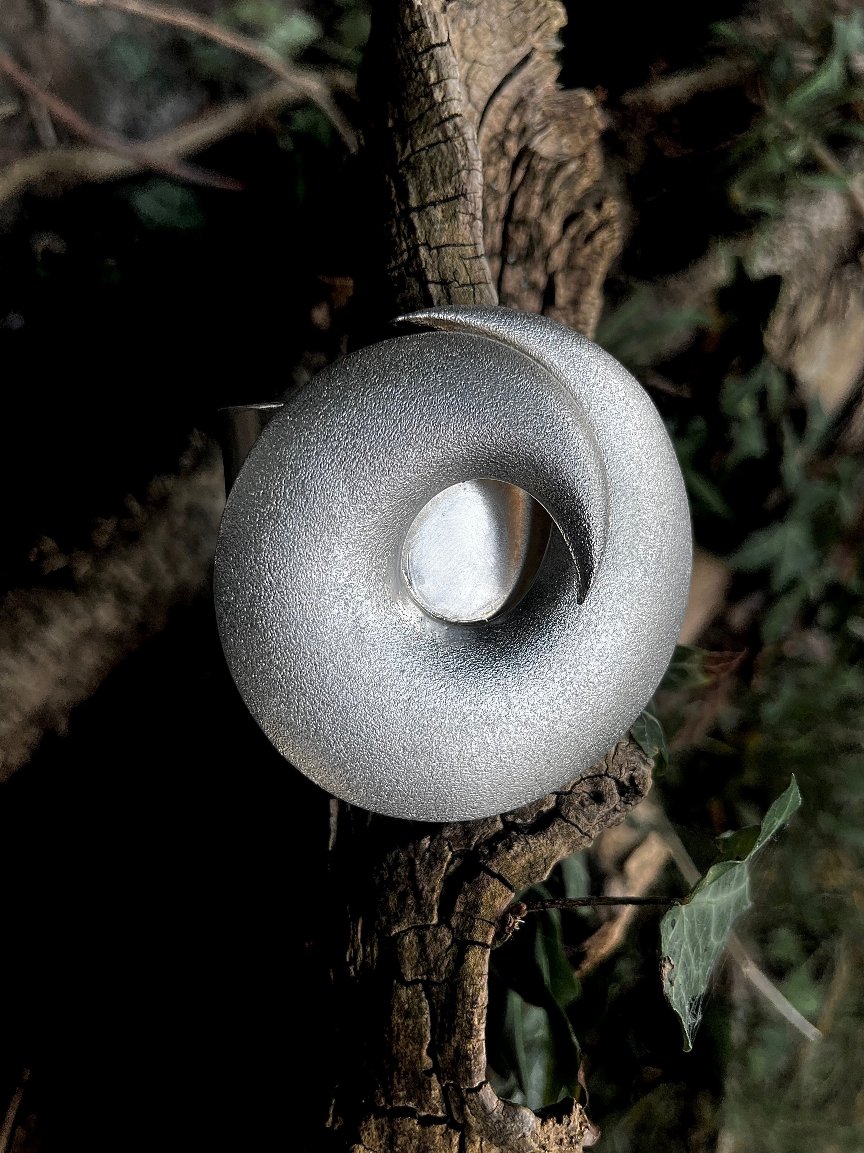 ACRUX CUFF BRACELET, 18K WHITE GOLD