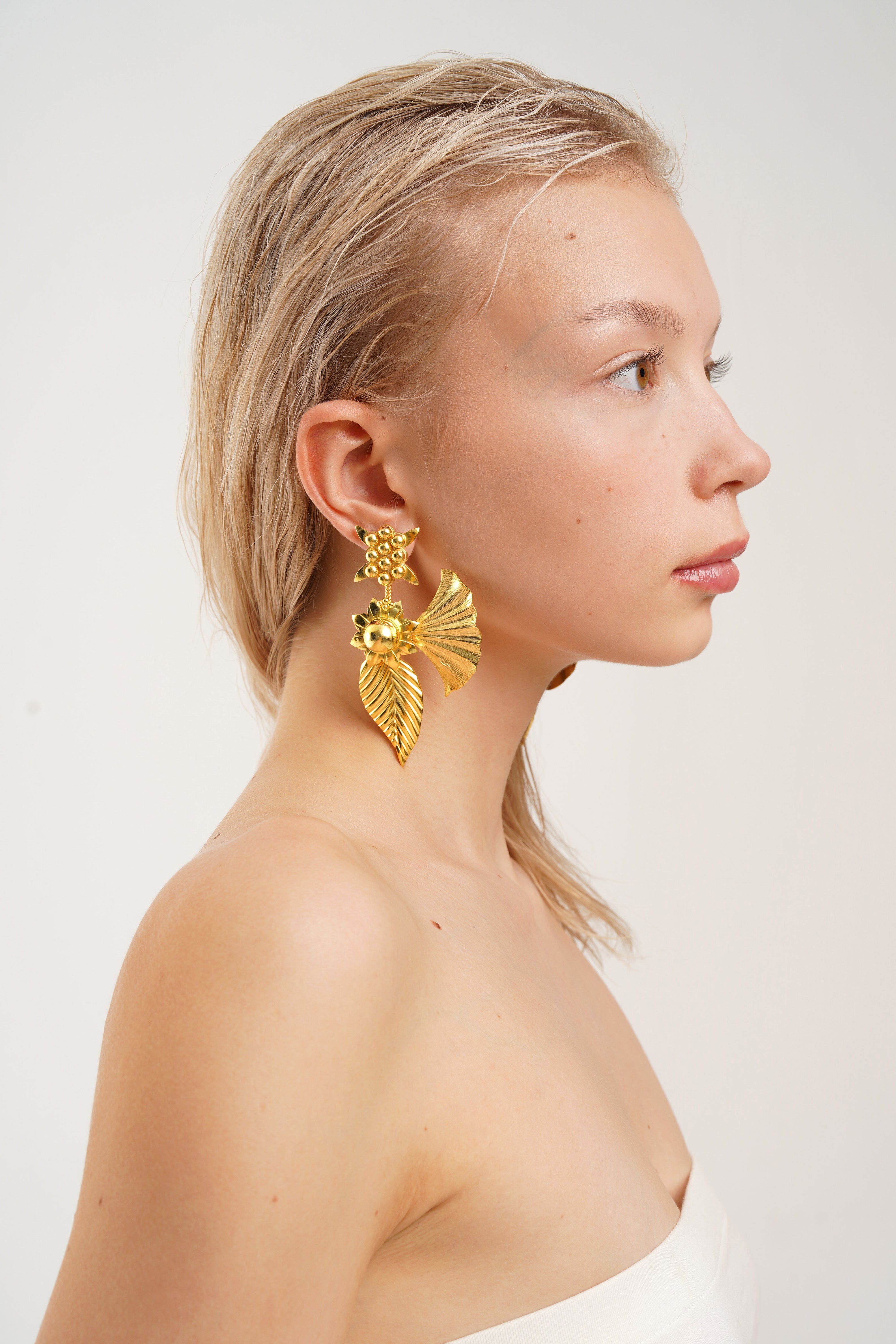 IVY GOLD EARRINGS