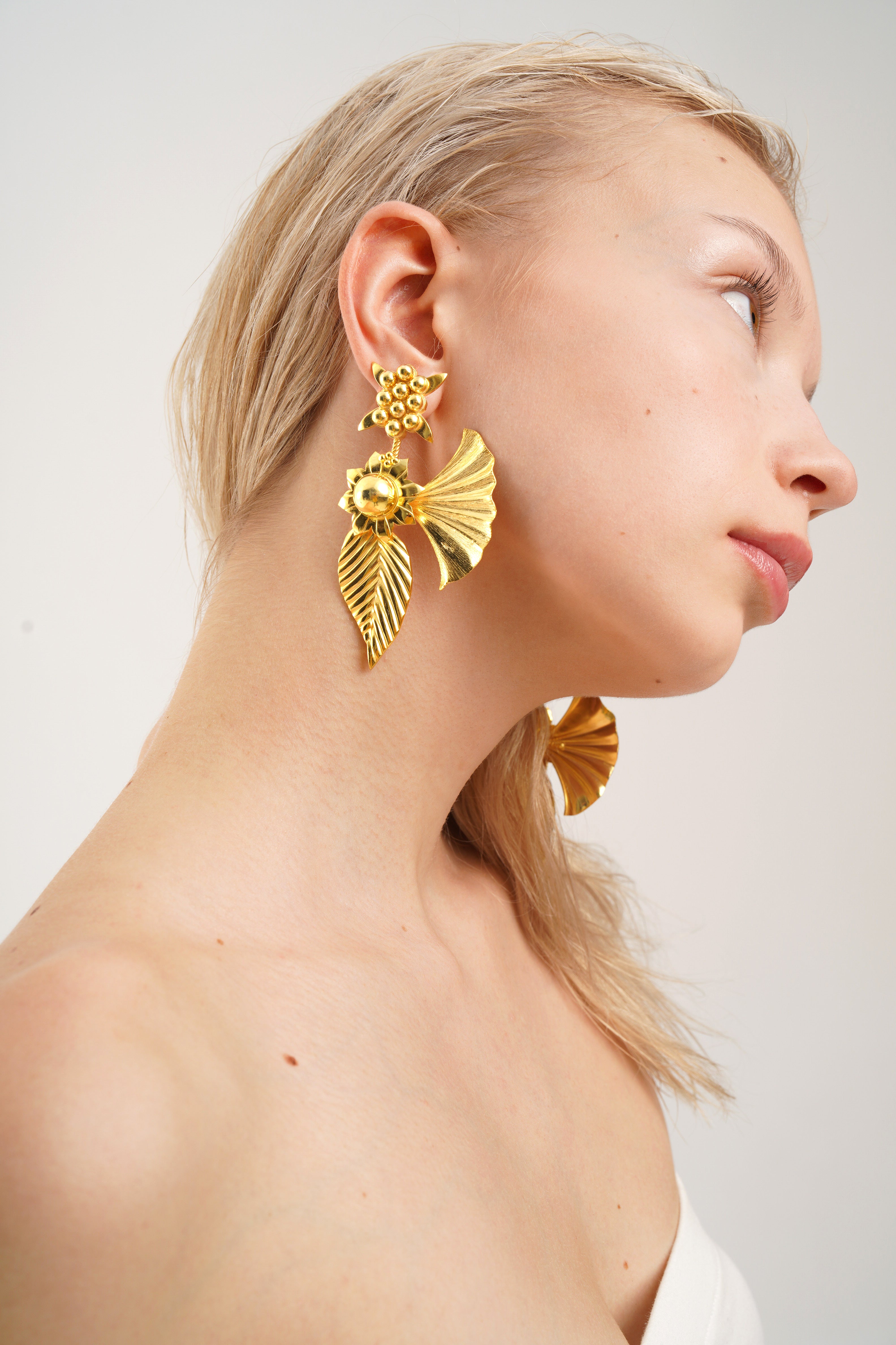 IVY GOLD EARRINGS